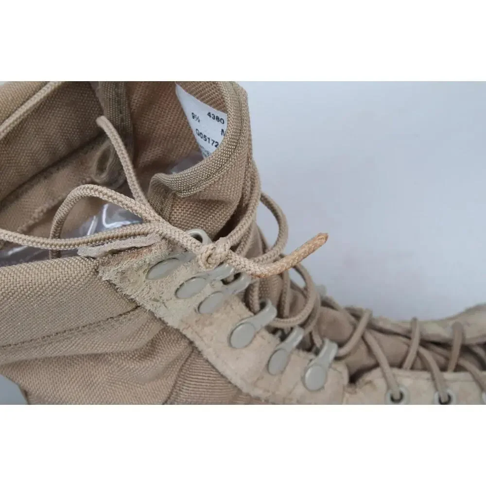 Vintage Corcoran Coyote Suede Marauder Military Jump Boots Y2K usa 4380 9.5 M